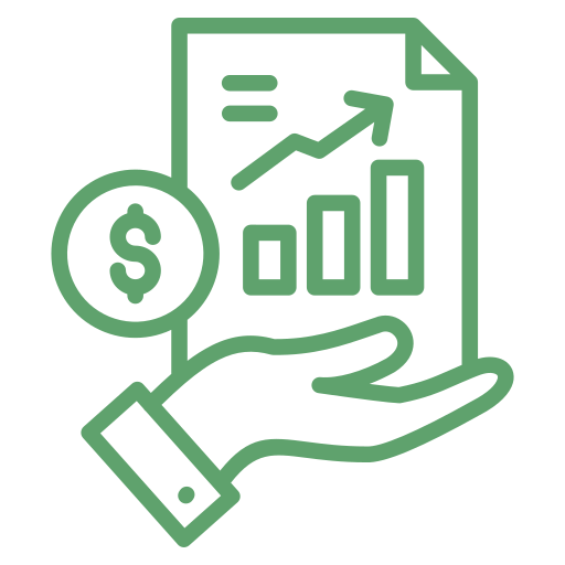Ícone financeiro